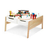 Wooden Art & Activity Table with Bins K1