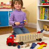Wooden Big Rig Building Set Q5