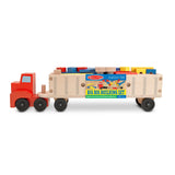 Wooden Big Rig Building Set Q5