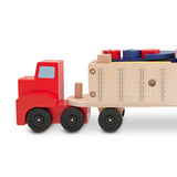Wooden Big Rig Building Set Q5