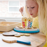 Wooden Birthday Cake Play Set S3