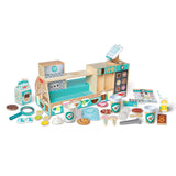 Wooden Cafe Barista Coffee Shop Y8
