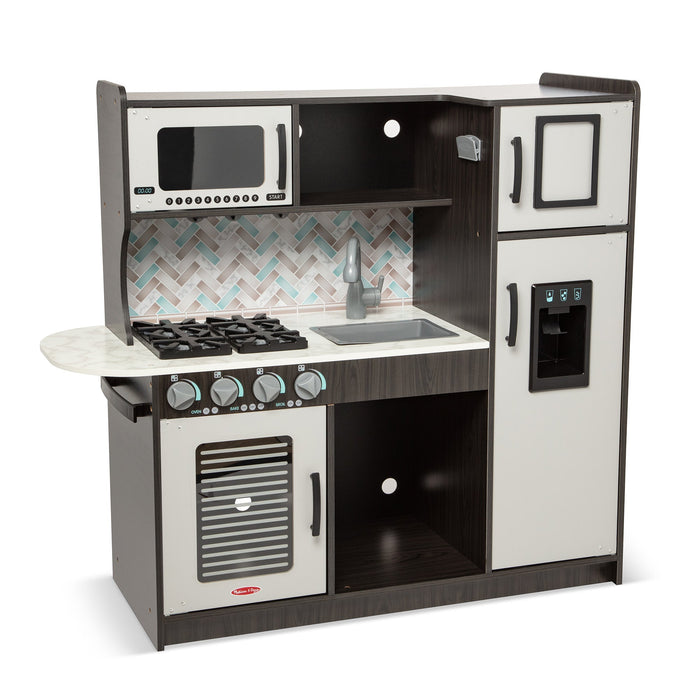 Wooden Chef's Kitchen - Charcoal H7