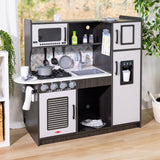 Wooden Chef's Kitchen - Charcoal H7