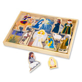 Wooden Christmas Nativity Set A0