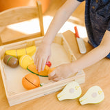 Wooden Cutting Fruit Play Food J7
