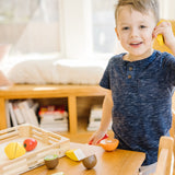 Wooden Cutting Fruit Play Food J7