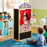 Wooden Deluxe Puppet Theater F8