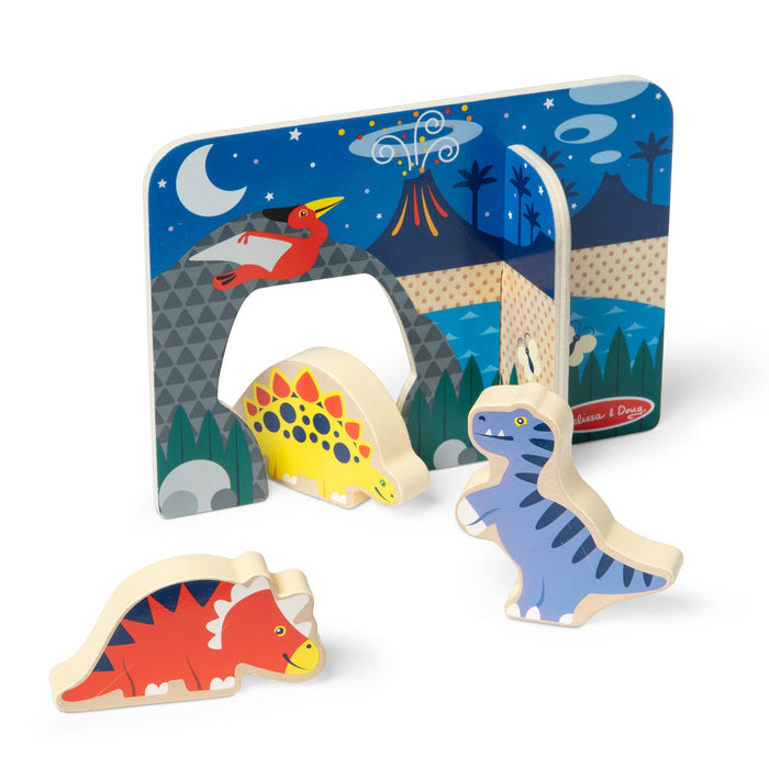 Wooden Dinosaurs Play Set Q3