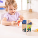 Wooden Dinosaurs Play Set Q3