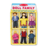 Wooden Doll Family Q6