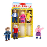 Wooden Doll Family Q6