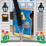 Wooden Doorbell House X9