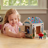Wooden Doorbell House X9
