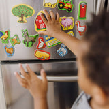Wooden Farm Magnets G3