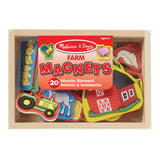 Wooden Farm Magnets G3