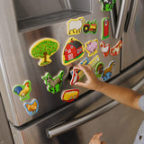 Wooden Farm Magnets G3