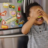Wooden Farm Magnets G3