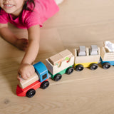 Wooden Farm Train W6