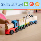 Wooden Farm Train W6