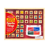 Wooden Favorite Things Stamp Set I0