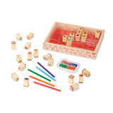 Wooden Favorite Things Stamp Set I0