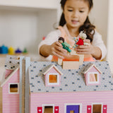Wooden Fold & Go Dollhouse S7