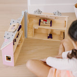 Wooden Fold & Go Dollhouse S7