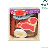 Wooden Food Groups Play Set – Protein B6