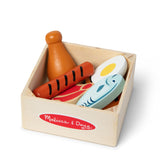 Wooden Food Groups Play Set – Protein B6