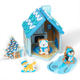 Wooden Gingerbread House Play Set – Winter Frost G0