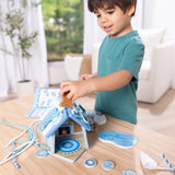 Wooden Gingerbread House Play Set – Winter Frost G0