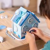 Wooden Gingerbread House Play Set – Winter Frost G0