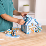Wooden Gingerbread House Play Set – Winter Frost G0