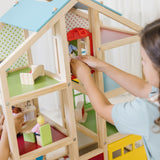 Wooden Hi-Rise Dollhouse E8