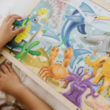 Wooden Jigsaw Puzzle - Under the Sea - 24 Pieces Z0