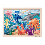 Wooden Jigsaw Puzzle - Under the Sea - 24 Pieces Z0
