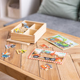 Wooden Jigsaw Puzzles in a Box - Construction R9