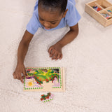 Wooden Jigsaw Puzzles in a Box - Dinosaurs S2
