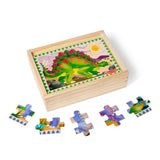 Wooden Jigsaw Puzzles in a Box - Dinosaurs S2