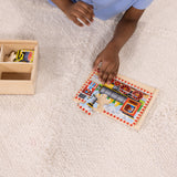 Wooden Jigsaw Puzzles in a Box - Vehicles H4