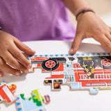 Wooden Jigsaw Puzzles in a Box - Vehicles H4