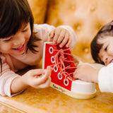 Wooden Lacing Shoe Y7