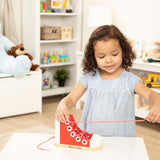 Wooden Lacing Shoe Y7
