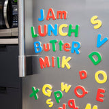 Wooden Letter Alphabet Magnets S3