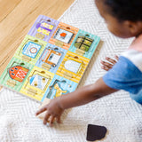 Wooden Magnetic Hide & Seek Board L6