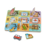 Wooden Magnetic Hide & Seek Board T6