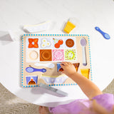 Wooden Magnetic Ice Cream Puzzle & Play Set - 16 Pieces Y8