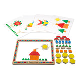Wooden Magnetic Pattern Block Kit S6