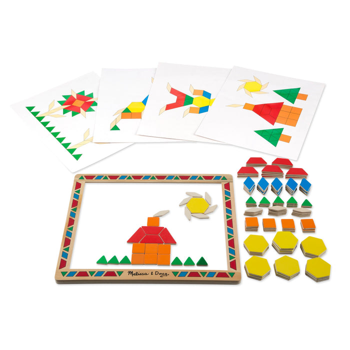 Wooden Magnetic Pattern Block Kit S6